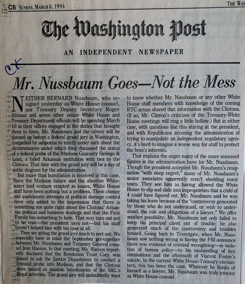 Mr. Nussbaum Goes--Not the Mess
