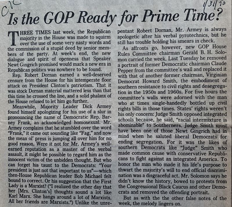 Is the GOP Ready for Prime Time?