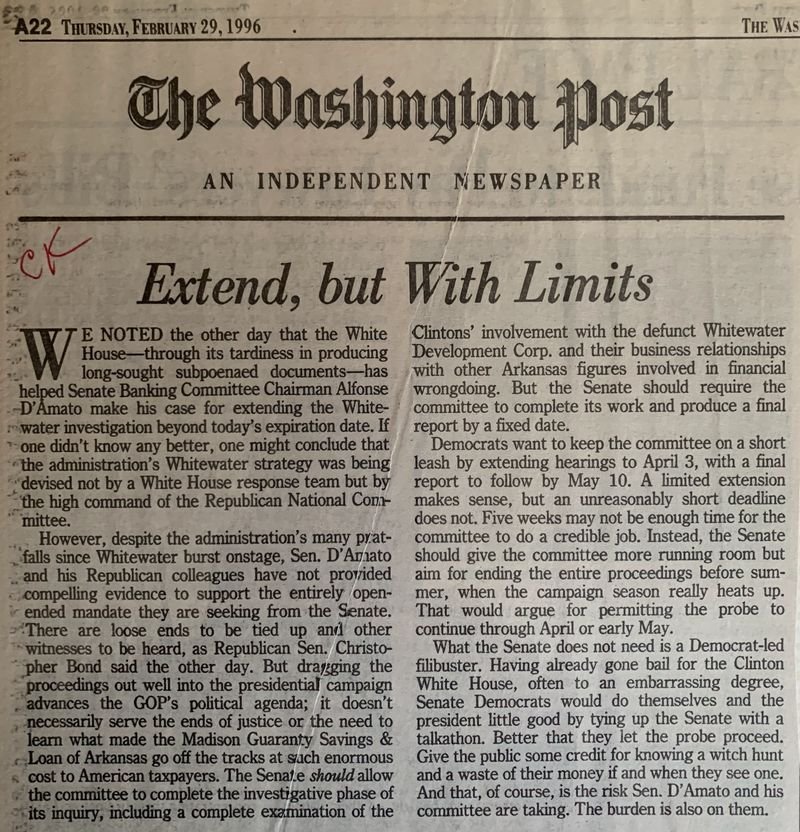 Extend, but With Limits