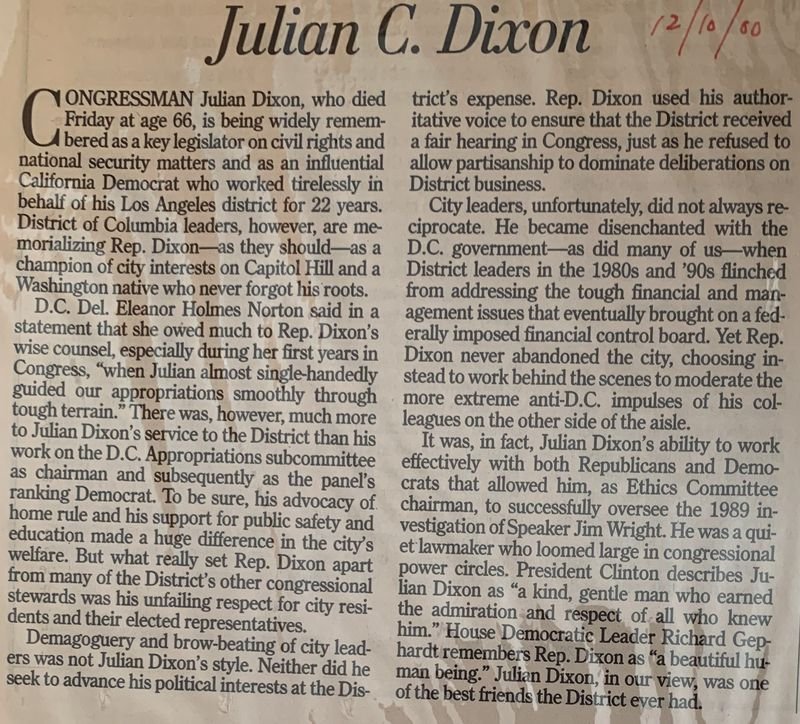 Julian C. Dixon
