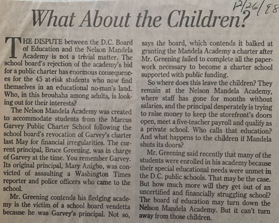 What About the Children?