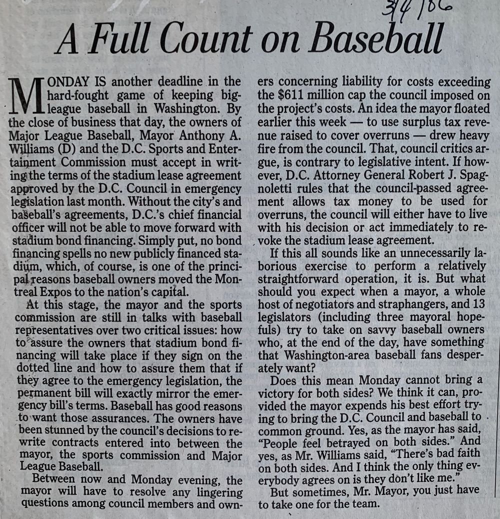 A Full Count on Baseball