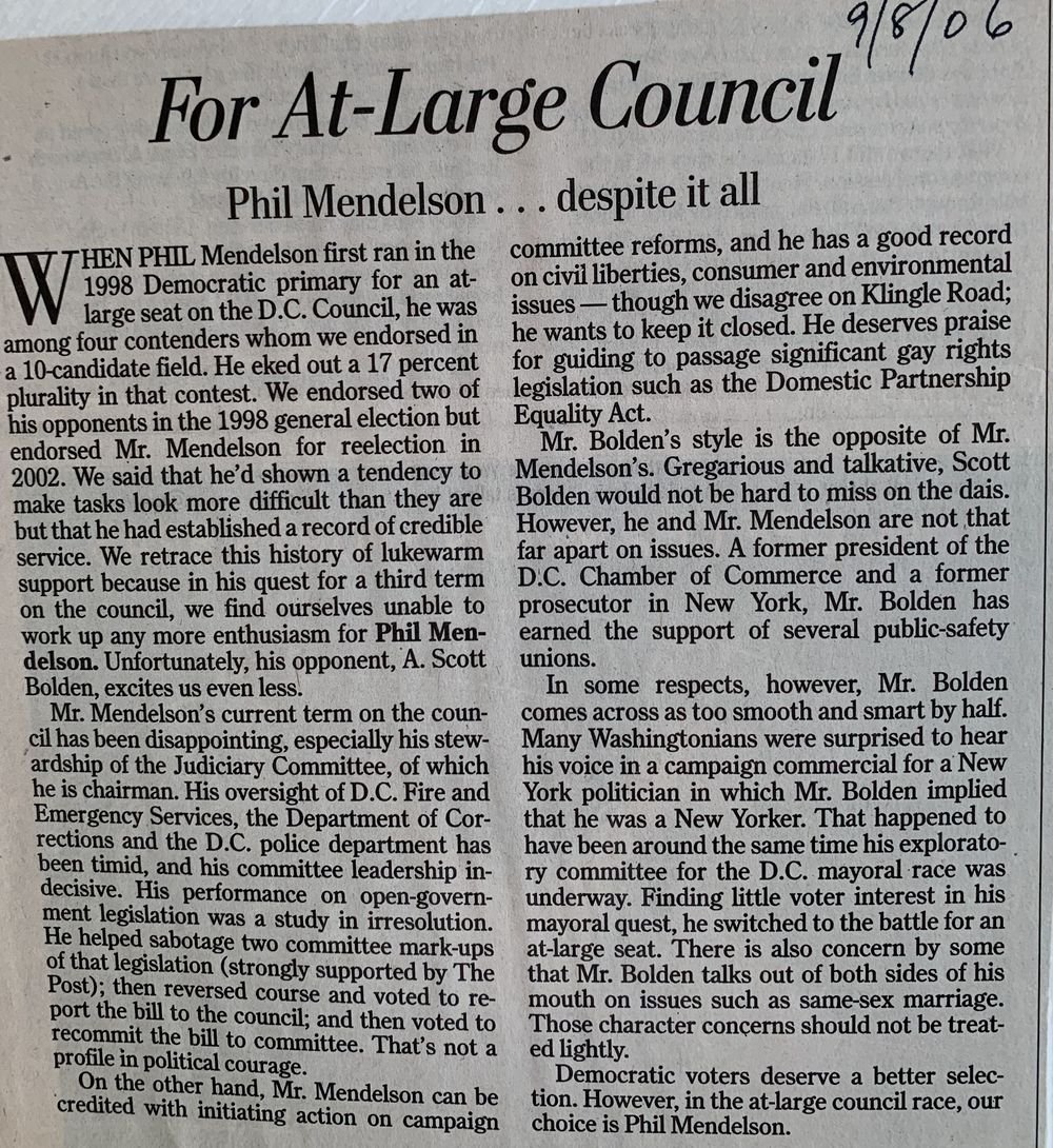 For At-Large Council