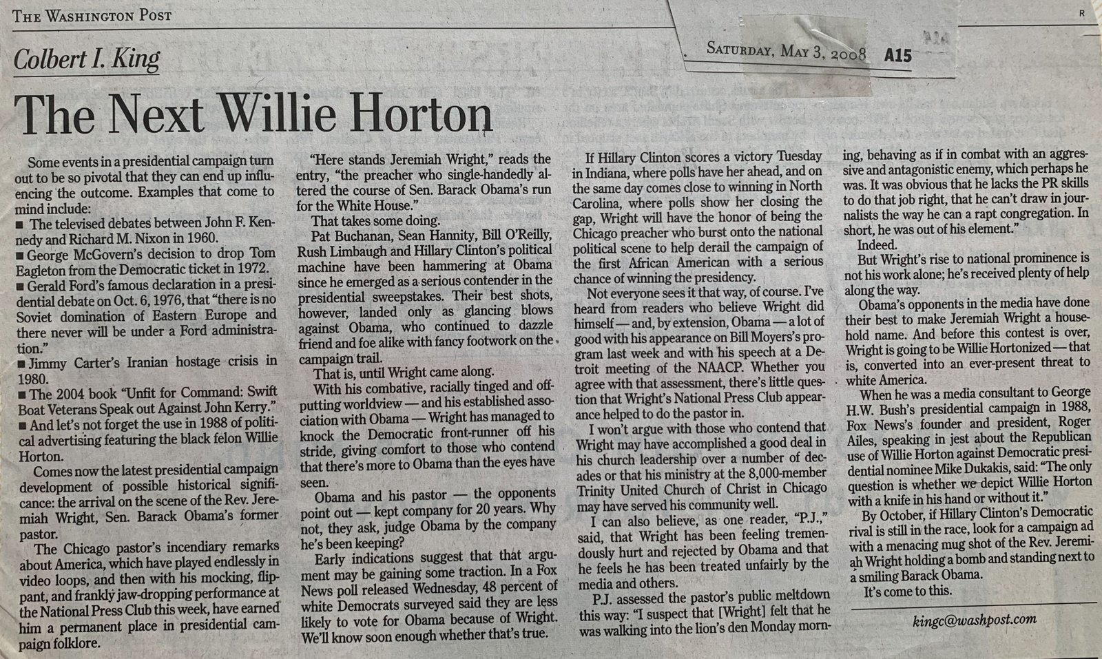 The Next Willie Horton